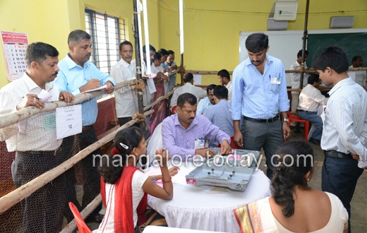 Zilla and Taluk Panchayat election counting